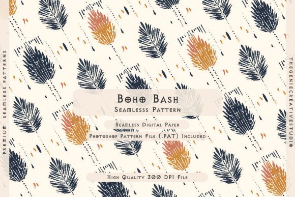 Boho Bash Seamless Digital Pattern: A Comprehensive Guide to Versatile Design Assets