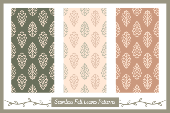 Embracing the Soft Side of Fall: The Versatility of Seamless Autumn Leaves Patterns