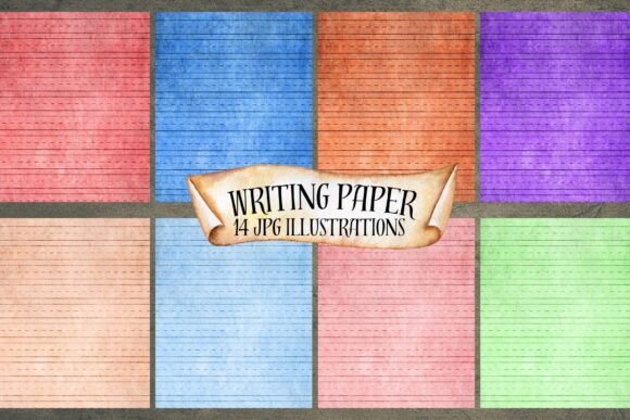 Evaluating the Distressed Writing Paper Set 8.5X11 for Digital and Print Projects
