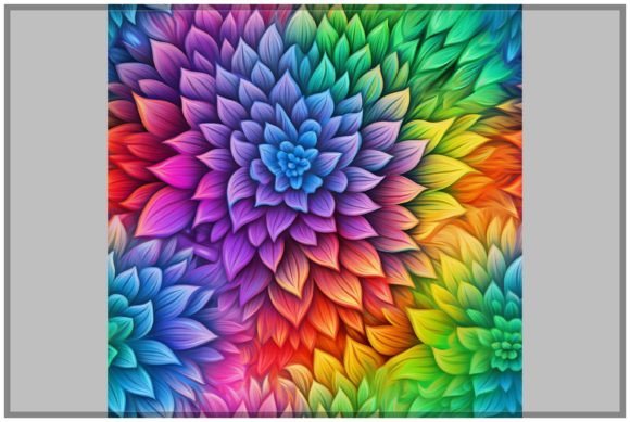 Psychedelic Rainbow Seamless Pattern: A Strategic Asset for Creative Branding