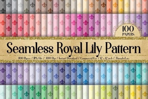 Seamless Fleur De Lis Royal Papers: A Comprehensive Guide for Creators