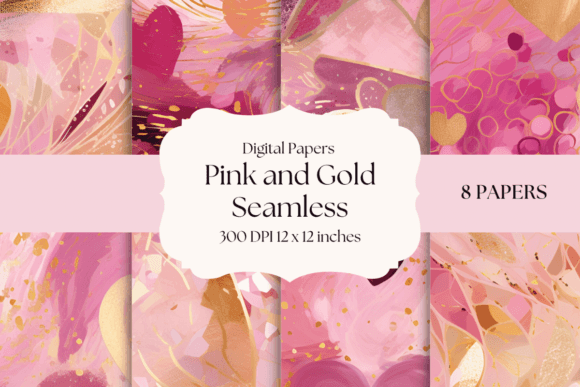 Valentine's Day Seamless Backgrounds for Modern Design