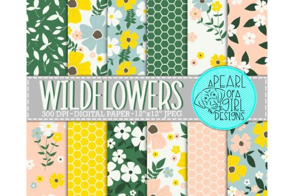 Wildflowers Digital Paper: A Versatile Resource for Creative Projects